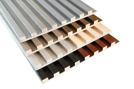 fluted solid wood cladding mdf panel 4 runner grill wall panel